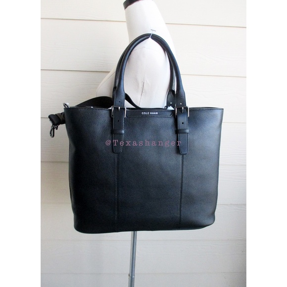 NWT Cole Haan Triboro Tote Bag Grand Series Black - Picture 14 of 16